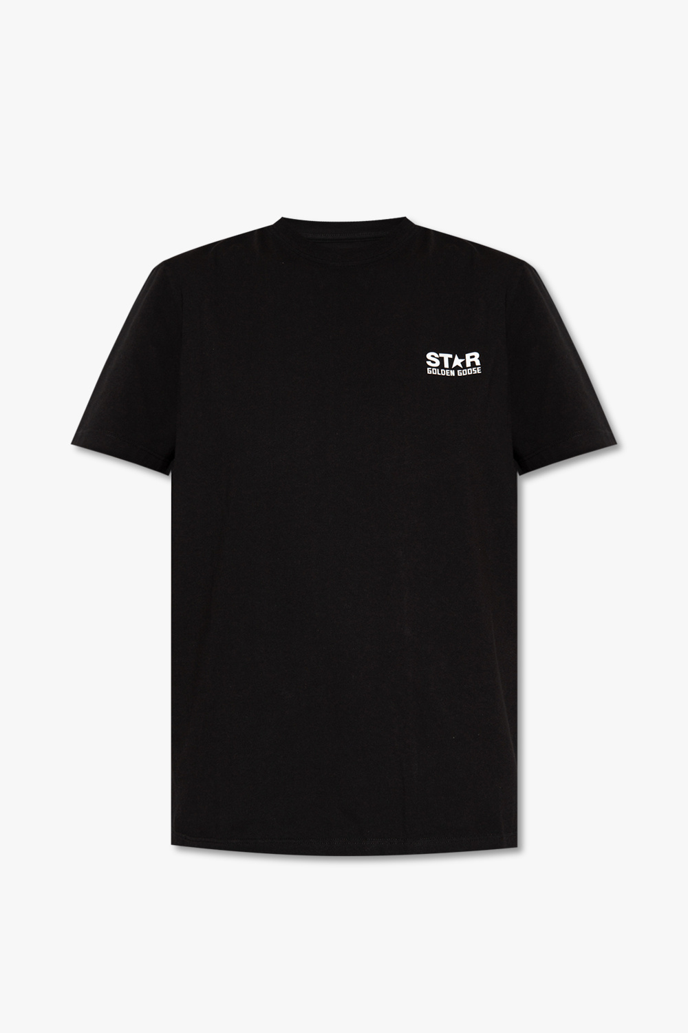 Black T-shirt with logo Golden Goose - Vitkac AS